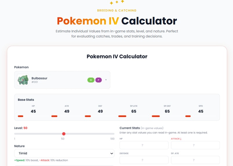 Roll a random Pokemon from all 9 generations – screenshot 2