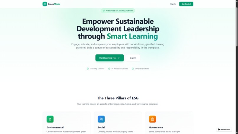 GreenMind AI – screenshot 1