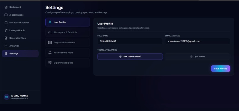 MetaPilot – screenshot 1