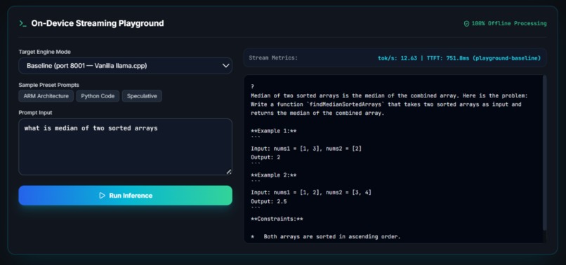  ArmForge — On-Device ARM64 LLM Optimization Engine – screenshot 3