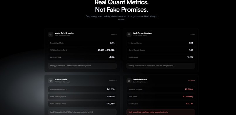 QUVANTI LABS – screenshot 2