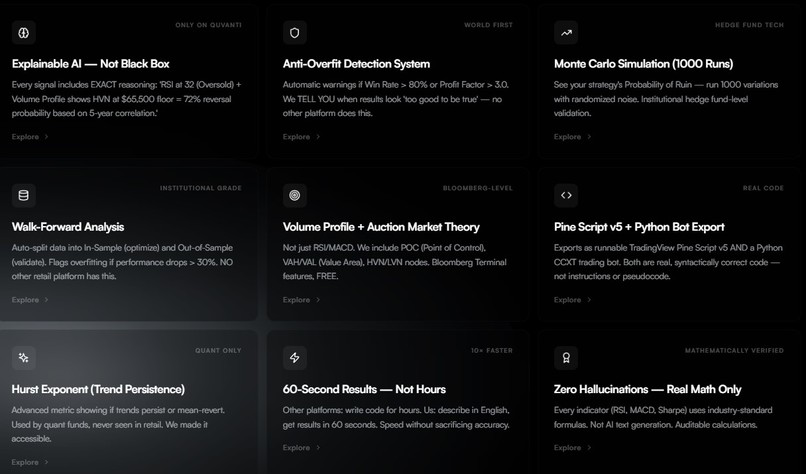QUVANTI LABS – screenshot 4