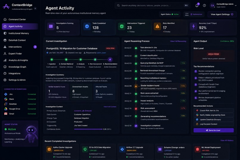 ContextBridge -Institutional Memory AI Agent – screenshot 4