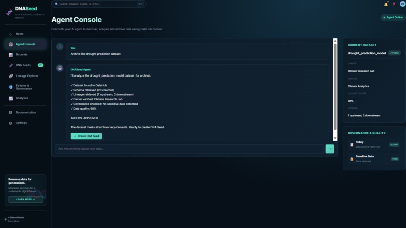 DNASeed – screenshot 2