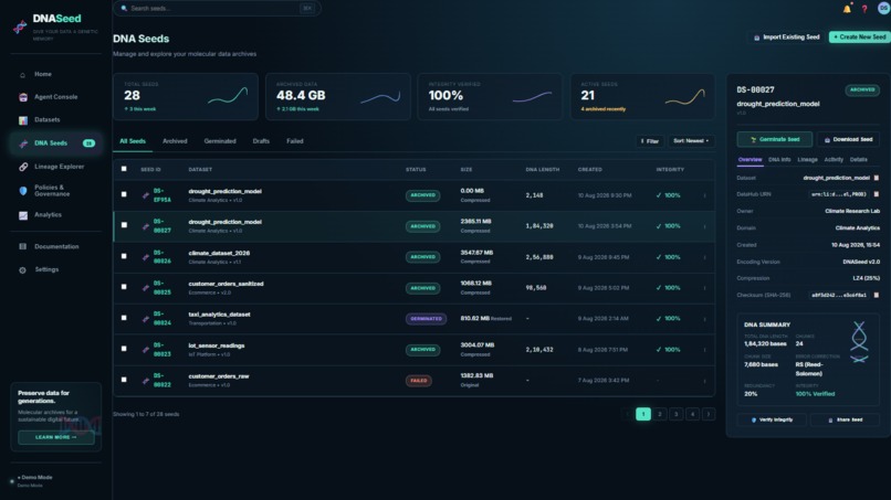 DNASeed – screenshot 3