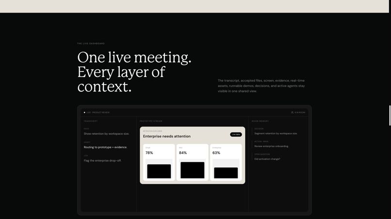 Handy: Live meetings, with context. – screenshot 4
