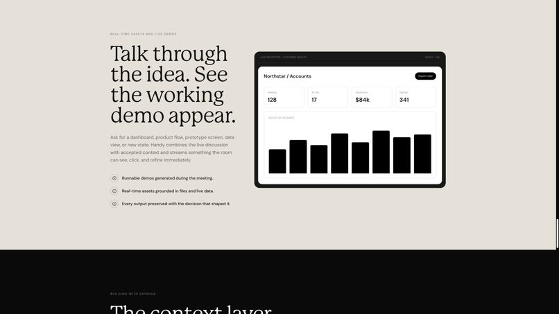 Handy: Live meetings, with context. – screenshot 5