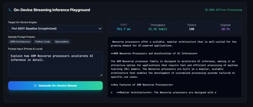 ArmForge — On-Device ARM64 LLM Optimization Engine – screenshot 5