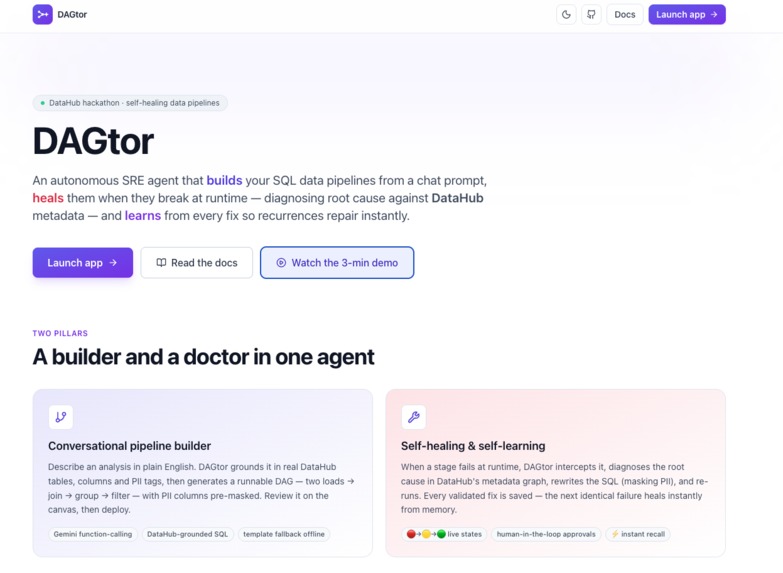 DAGtor – screenshot 1