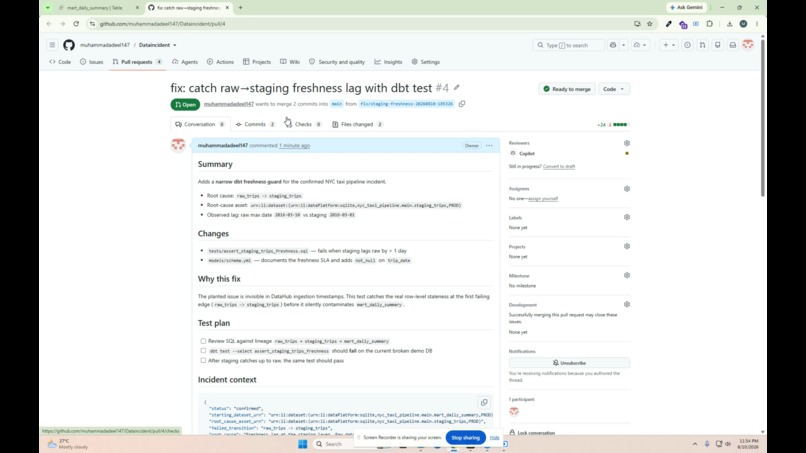 Data Incident Commander – screenshot 3
