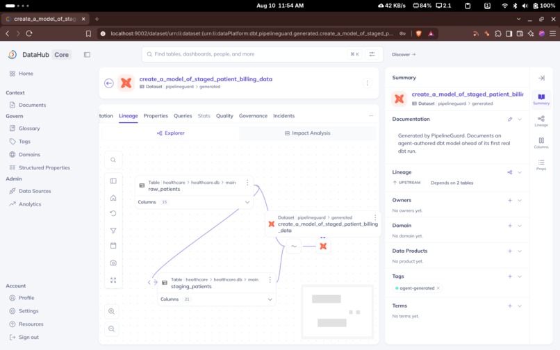 PipelineGuard – screenshot 1