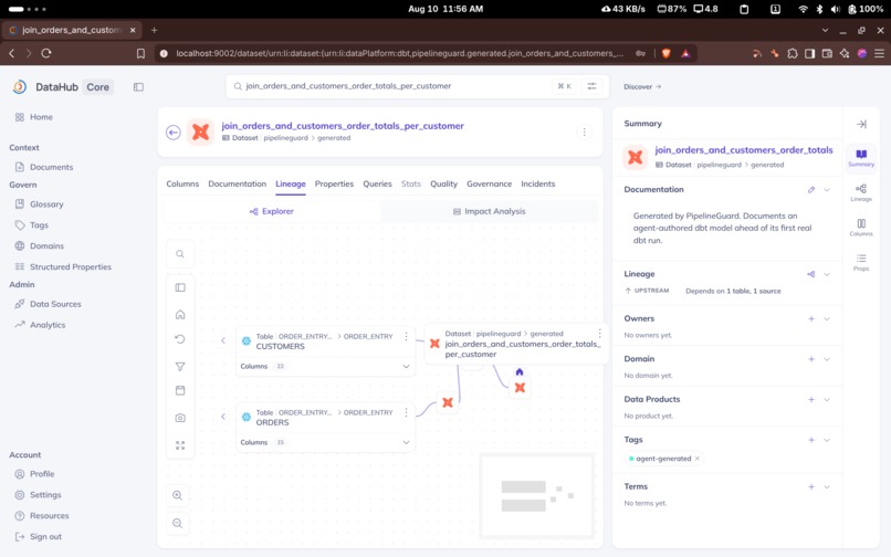 PipelineGuard – screenshot 2