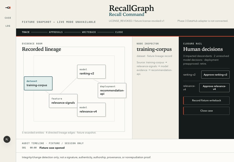 RecallGraph – screenshot 1