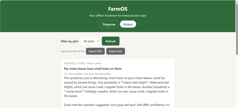 FarmOs – screenshot 1