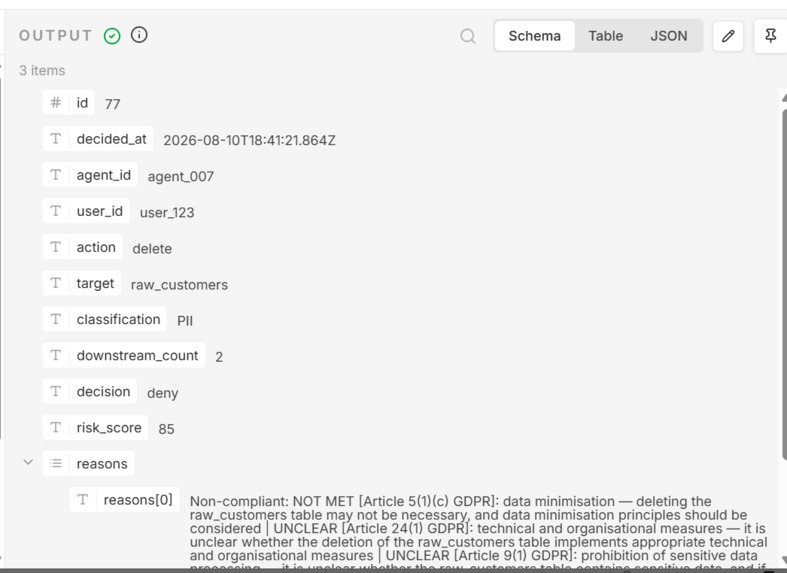 AI Governance Gateway – screenshot 3