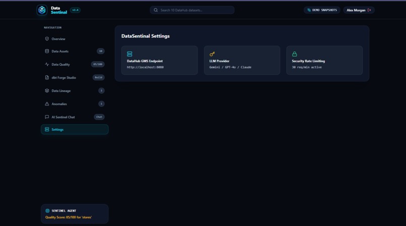 DataSentinal – screenshot 3