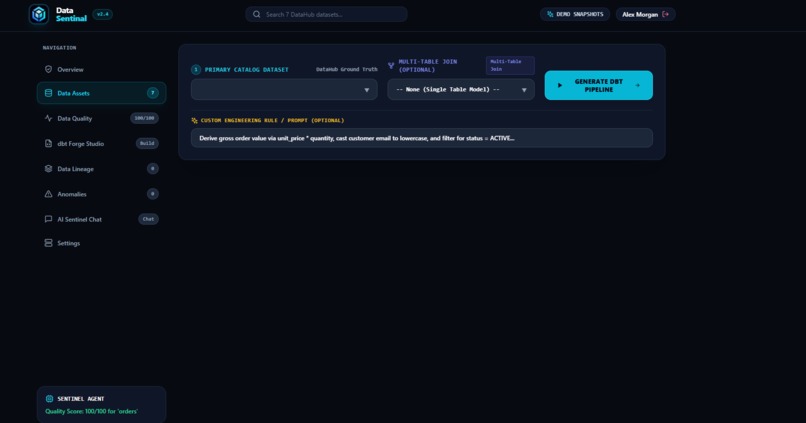 DataSentinal – screenshot 5