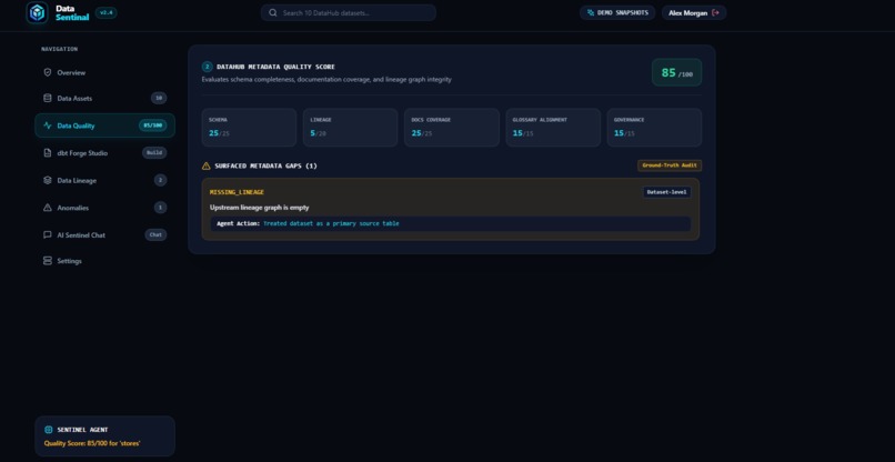 DataSentinal – screenshot 7