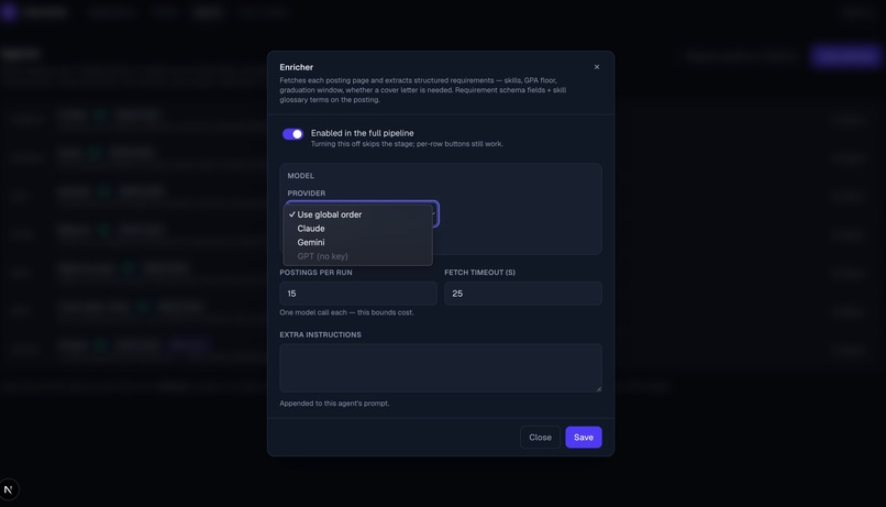 Internhub – screenshot 3