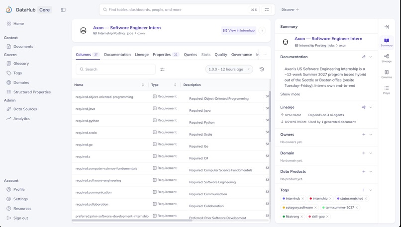 Internhub – screenshot 8