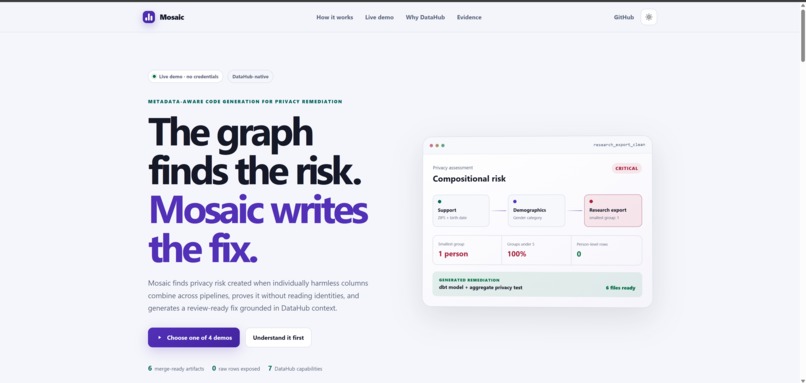Mosaic – screenshot 1