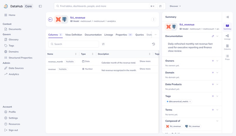 Metriccourt – screenshot 2