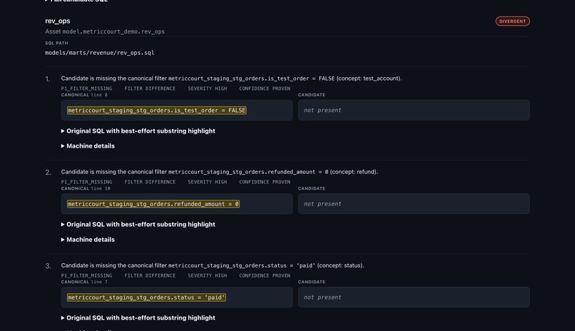 Metriccourt – screenshot 4