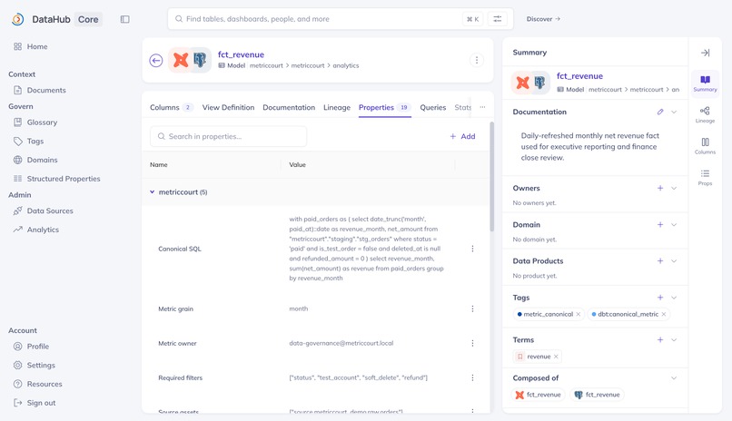 Metriccourt – screenshot 5