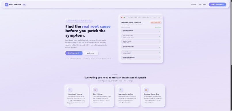Root-Cause Tracker  – screenshot 1