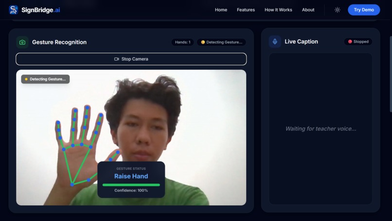SignBridge AI – screenshot 2