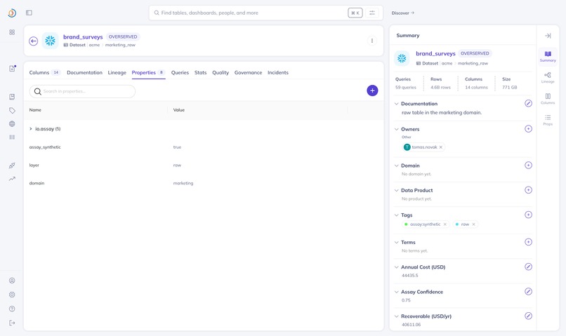 Assay – screenshot 3