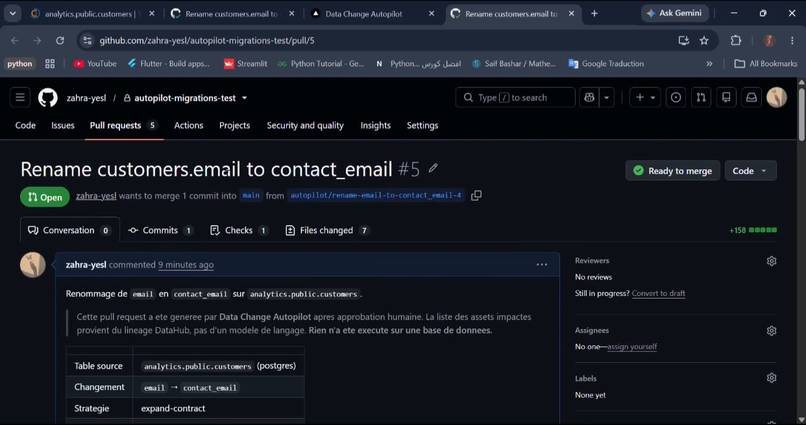 Data Change Autopilot – screenshot 5