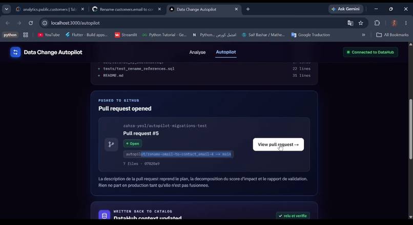 Data Change Autopilot – screenshot 4