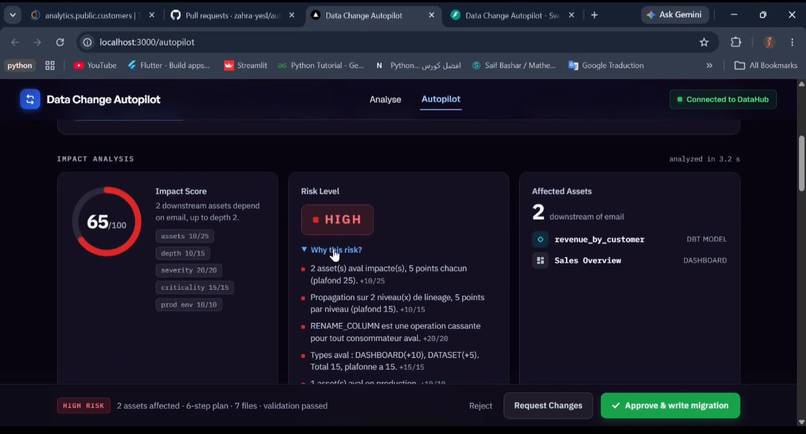 Data Change Autopilot – screenshot 3