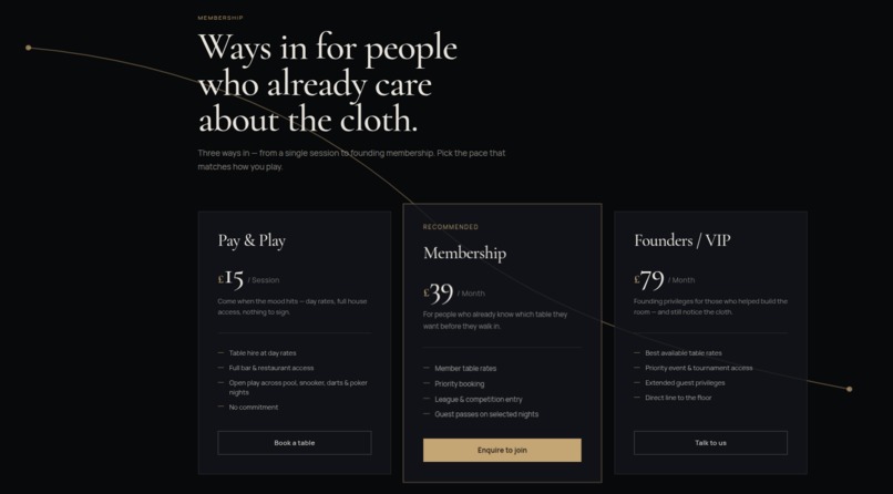 CueClub – screenshot 2