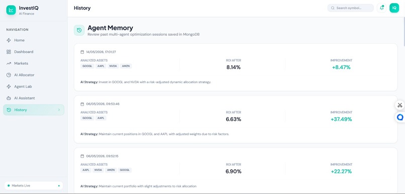 InvestIQ – screenshot 1