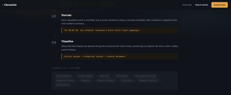 Chronicle — AI Incident Storyteller – screenshot 4