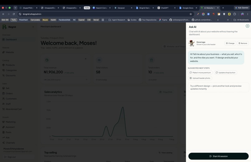 Bizgrid – screenshot 1