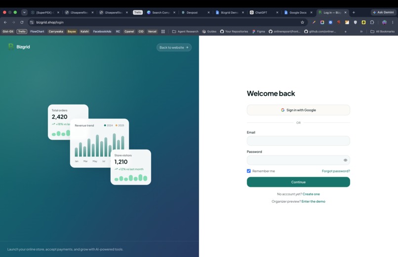 Bizgrid – screenshot 4