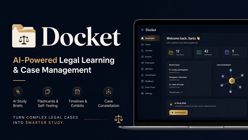 Docket – screenshot 1