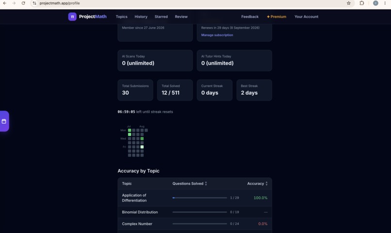 ProjectMath – screenshot 2