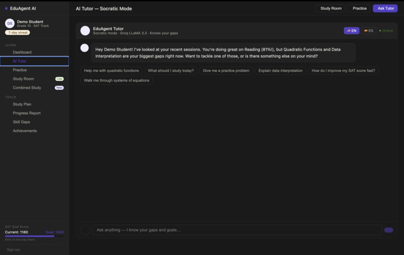 EduAgent – screenshot 2