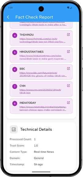 Fact Checker AI – screenshot 4