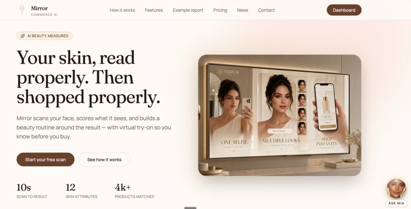 Mirror Commerce AI – screenshot 1