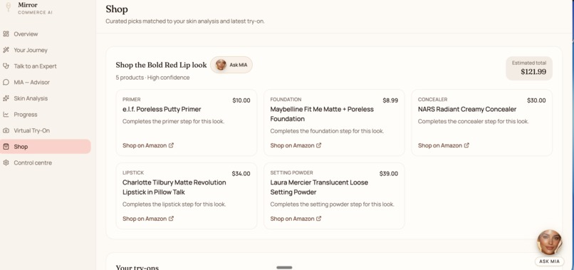 Mirror Commerce AI – screenshot 14