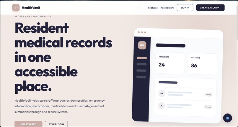 Health Vault – screenshot 1