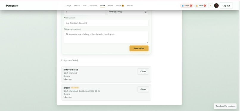 Petugram — Cook. Discover. Share. Waste Less. – screenshot 5