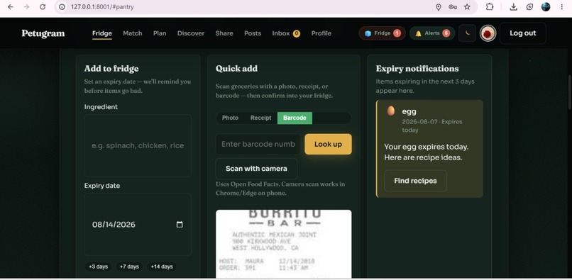 Petugram — Cook. Discover. Share. Waste Less. – screenshot 16