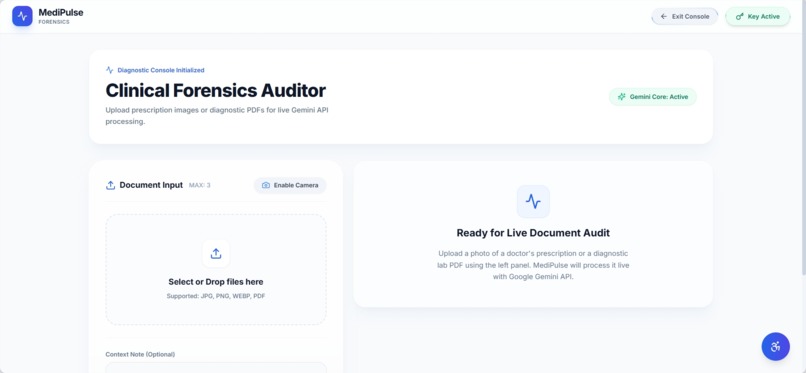 MediPulse: Clinical Forensics Engine – screenshot 2