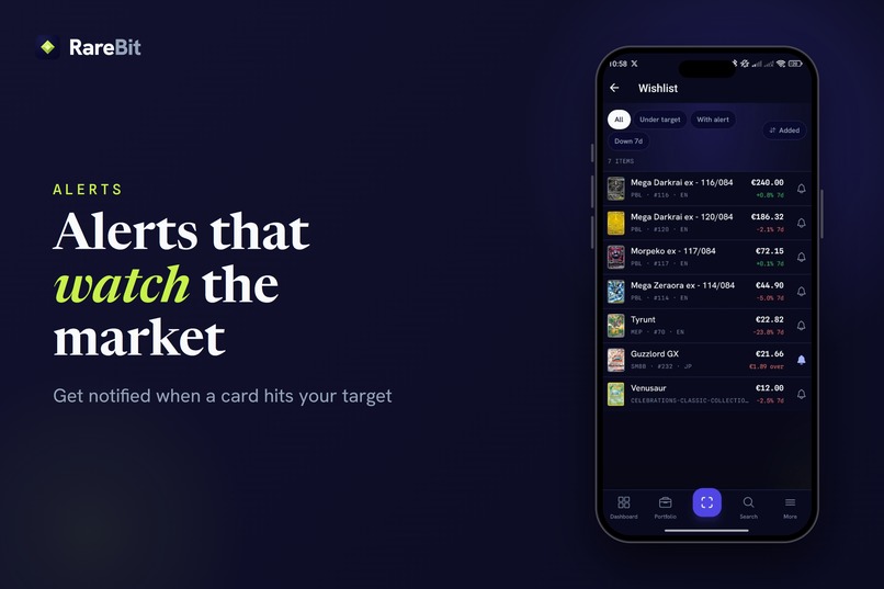 RareBit — TCG Portfolio Tracker – screenshot 2
